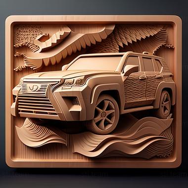 3D модель Lexus LX (STL)